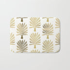 Palm Tree - Gold Palette Bath Mat Gallery Image 1