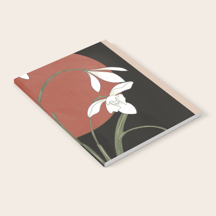 Beautiful Snowdrop Flowers 1 Notebook Gallery Image 2