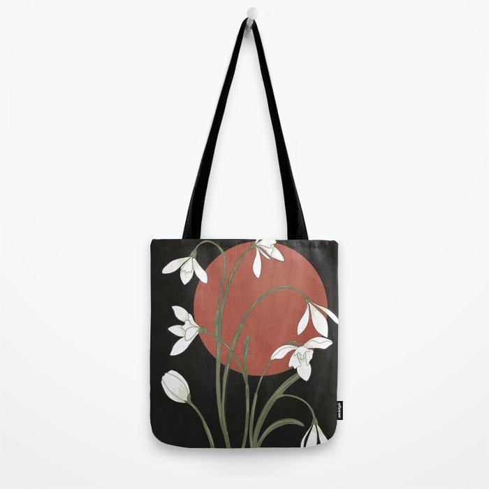 Beautiful Snowdrop Flowers 1 Tote Bag Gallery Image 2