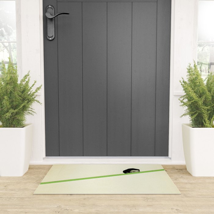 Peekaboo Welcome Mat Gallery Image 3