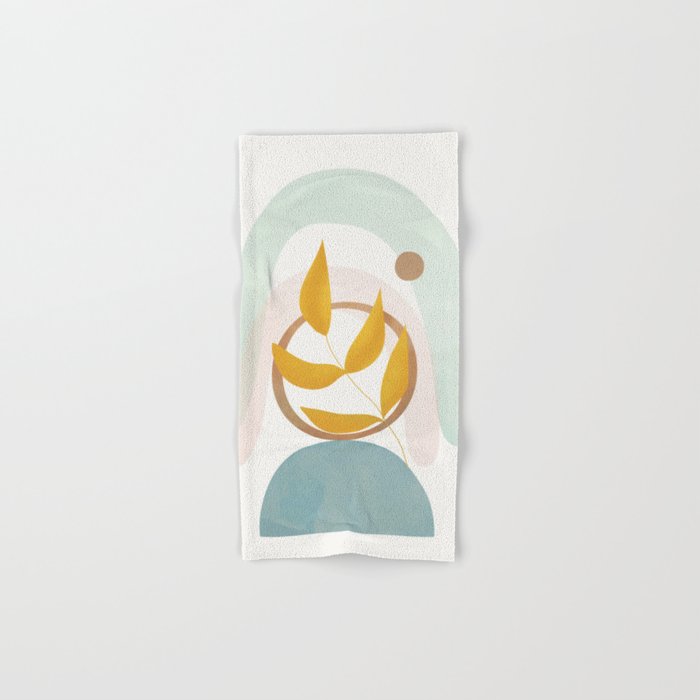 Soft Abstract Shapes 14 Bath Towel Gallery Image 1