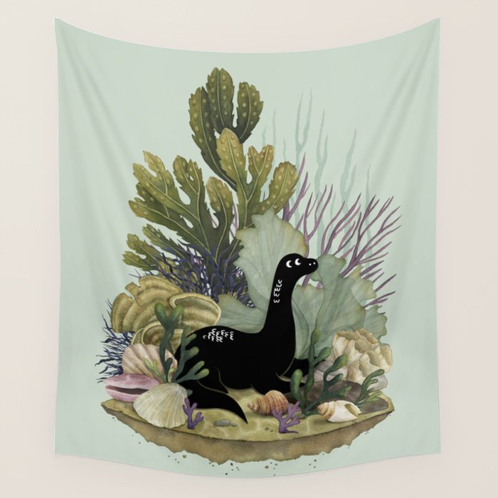 Tiny Nessie Wall Tapestry Gallery Image 4
