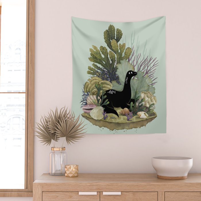 Tiny Nessie Wall Tapestry Gallery Image 2
