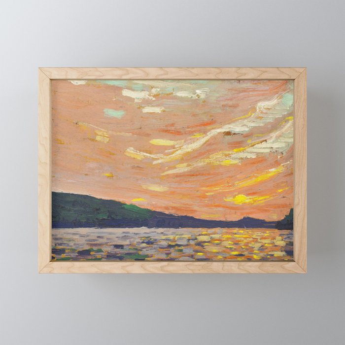 Tom Thomson Smoke Lake Canadian Landscape Artist Mini Art Print Gallery Image 1