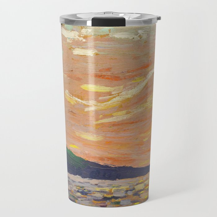 Tom Thomson Smoke Lake Canadian Landscape Artist Travel Mug Gallery Image 1