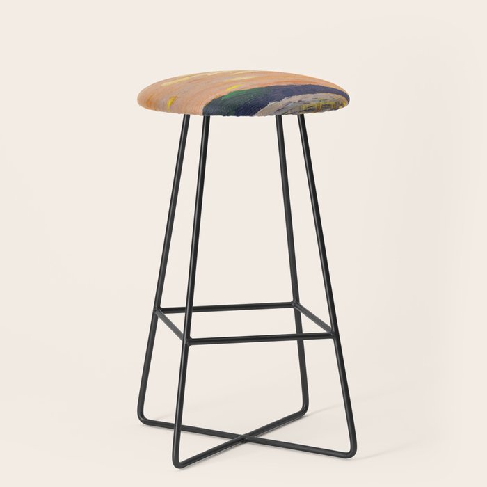 Tom Thomson Smoke Lake Canadian Landscape Artist Stool Gallery Image 1