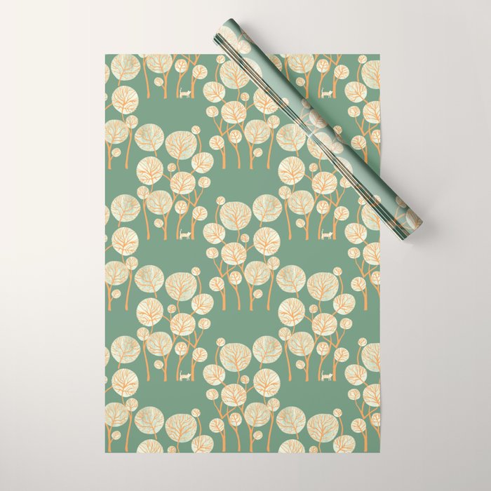 Deep in the jungle, the tiger roams Wrapping Paper Gallery Image 1