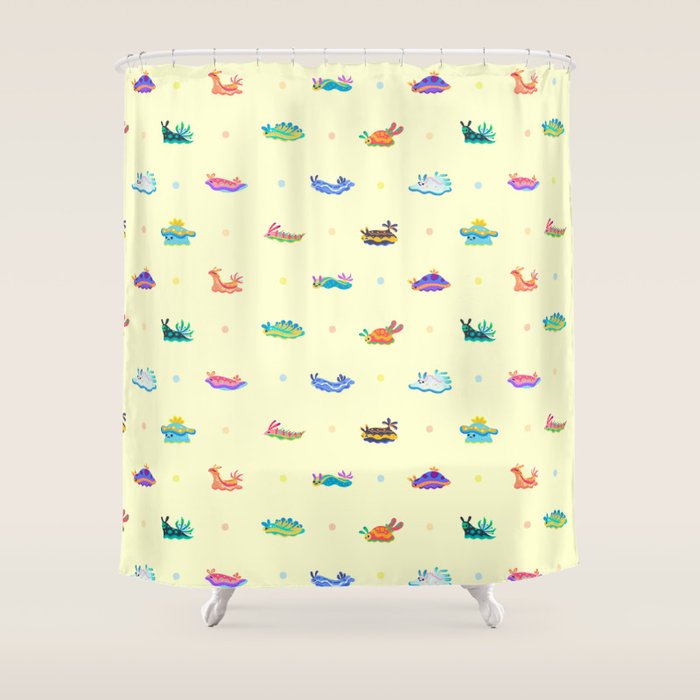 Sea slug Shower Curtain Gallery Image 1
