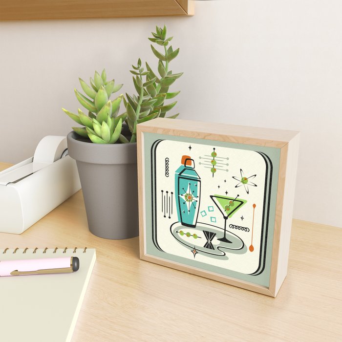 Atomic Martini ©studioxtine Mini Art Print Gallery Image 2
