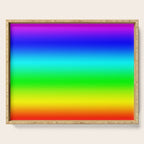 Modern Bright Rainbow Colors Ombre Serving Tray Gallery Image 1