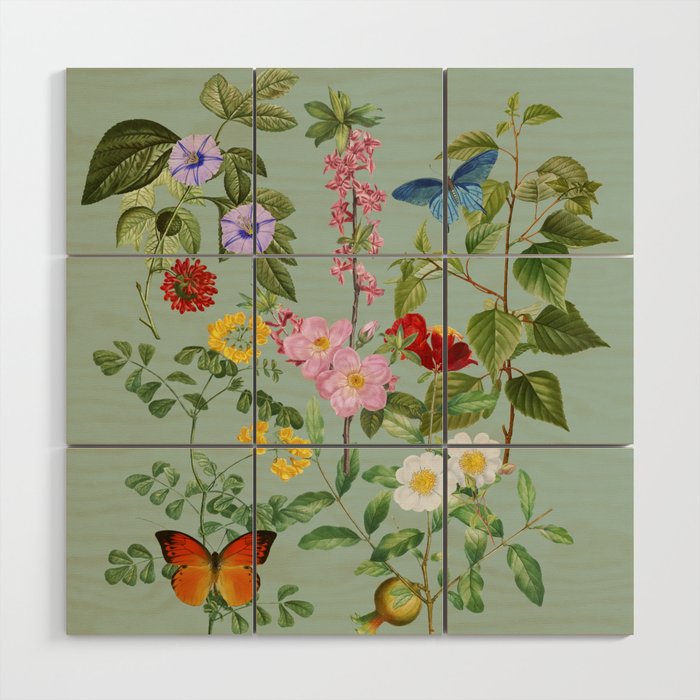 Butterfly Fling Wood Wall Art Gallery Image 1