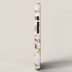 Hygge Watercolor Midsummer Dogroses Pattern  iPhone Case Gallery Image 2