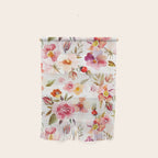 Hygge Watercolor Midsummer Dogroses Pattern  Wall Hanging Gallery Image 1