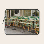 Cafe Views in Paris Laptop Sleeve Gallery Image 1