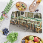 Cafe Views in Paris Cutting Board Gallery Image 2