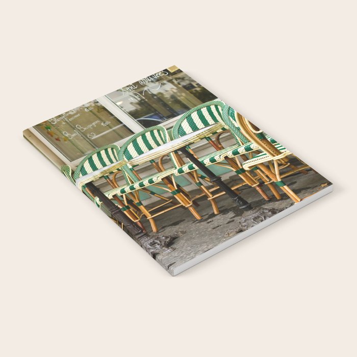 Cafe Views in Paris Notebook Gallery Image 2