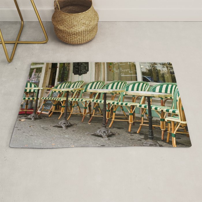 Cafe Views in Paris Rug Gallery Image 1