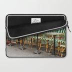 Cafe Views in Paris Laptop Sleeve Gallery Image 2