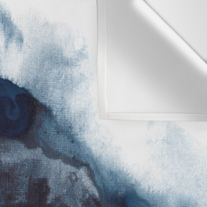 Indigo Depths No. 1 Wall Tapestry Gallery Image 3