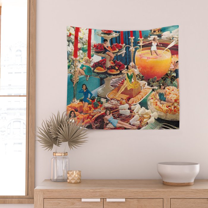 The Feast Wall Tapestry Gallery Image 2