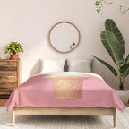 Cat Ice Cream - Pink Comforter Gallery Image 3