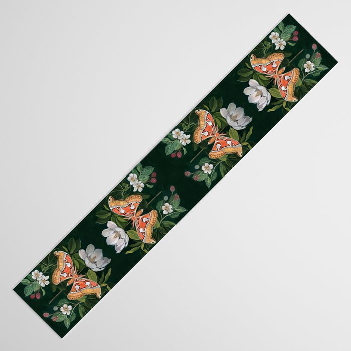 Atlas Moth Magnolia Table Runner Gallery Image 3