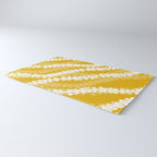 Puakenikeni single leis on Deep yellow Rug Gallery Image 3