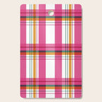 Cheerful Checkered Pattern Cutting Board Gallery Image 1