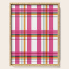 Cheerful Checkered Pattern Serving Tray Gallery Image 1