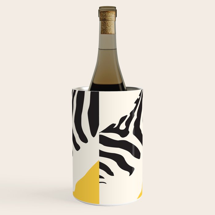 Zebra Abstract Wine Chiller Gallery Image 2