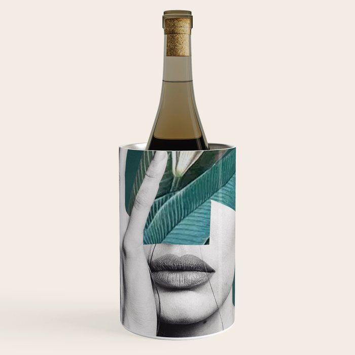 WOMAN WITH FLOWERS 22 Wine Chiller Gallery Image 1