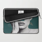 WOMAN WITH FLOWERS 22 Laptop Sleeve Gallery Image 2