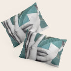 WOMAN WITH FLOWERS 22 Pillow Sham Gallery Image 3