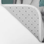 WOMAN WITH FLOWERS 22 Bath Mat Gallery Image 2