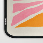 Chantilly & Neon Carrot: Les Fleurs | Flower Market Color Series 09 Laptop Sleeve Gallery Image 3