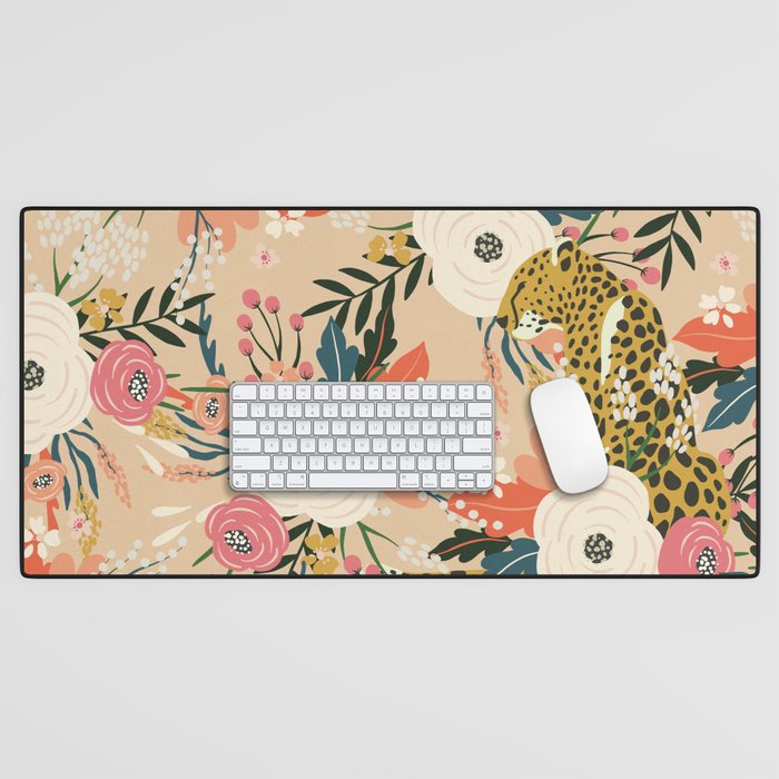 Simba Cheetah Prints Desk Mat Gallery Image 1