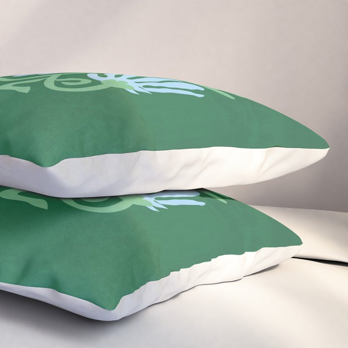 Moonstone & Crusoe: Les Fleurs | Flower Market Color Series 01 Pillow Sham Gallery Image 3