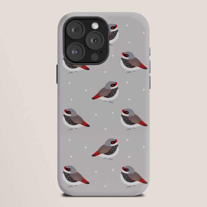 Diamond Firetail iPhone Case Gallery Image 3