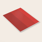 Red Striped Color Gradient Notebook Gallery Image 3