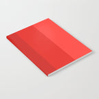 Red Striped Color Gradient Notebook Gallery Image 2