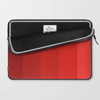 Red Striped Color Gradient Laptop Sleeve Gallery Image 2