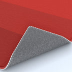 Red Striped Color Gradient Rug Gallery Image 4