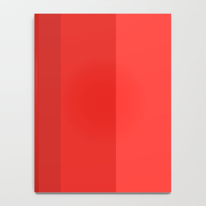 Red Striped Color Gradient Notebook Gallery Image 4
