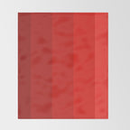 Red Striped Color Gradient Throw Blanket Gallery Image 2