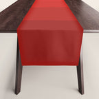 Red Striped Color Gradient Table Runner Gallery Image 1