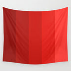Red Striped Color Gradient Wall Tapestry Gallery Image 4