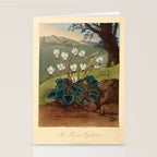 The Persian Cyclamen from "The Temple of Flora," 1812 (benefitting The Nature Conservancy)  Stationery Card Gallery Image 2