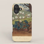 The Persian Cyclamen from "The Temple of Flora," 1812 (benefitting The Nature Conservancy)  iPhone Case Gallery Image 1