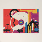 NASA Retro Space Travel Poster #9 Mars Welcome Mat Gallery Image 1