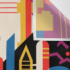 NASA Retro Space Travel Poster #9 Mars Wall Tapestry Gallery Image 3